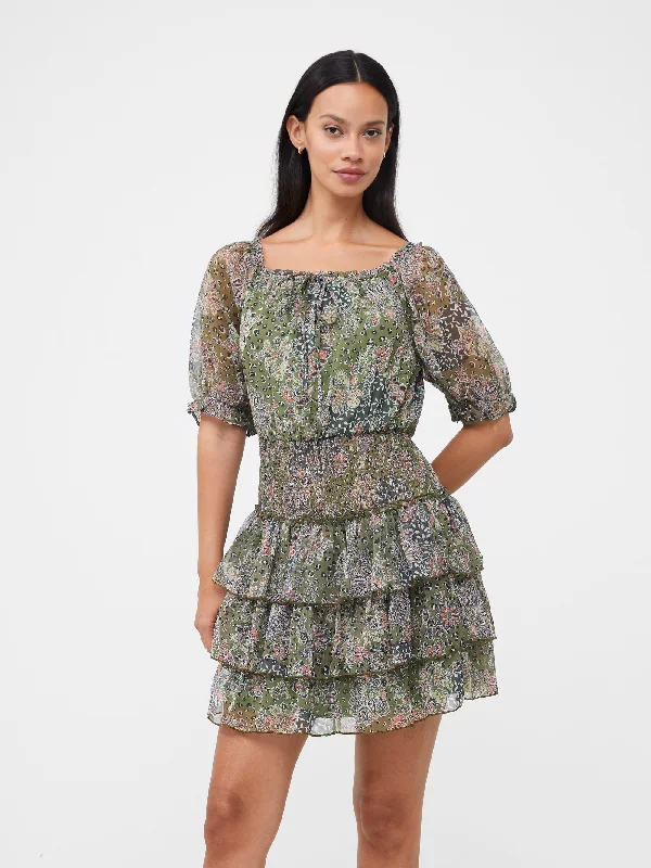 Plus-Size Women's Clothing Unbeatable Deals Peasant Rara Mini Dress