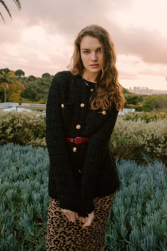 Women's Activewear Garments Summer Deals Tweed Jacket
