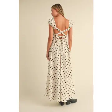 Comfort Meets Fashion Dot Maxi