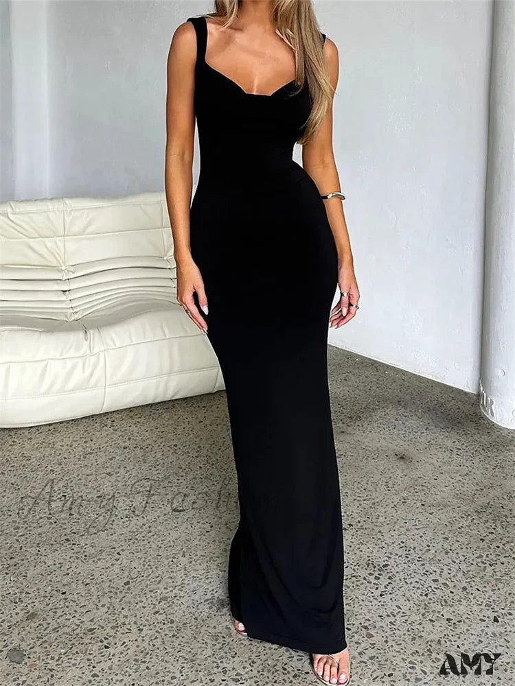 Minimalist Elegant Amy Fashion - Elegant Women Bow Patchwork Sleeveless V-neck Low Cut Backless Solid Cocktail Party Formal Vestidos Minimalist Elegant Amy Fashion - Elegant Women Bow Patchwork Sleeveless V-neck Low Cut Backless Solid Cocktail Party Formal Vestidos